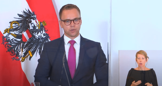 zukunft.lehre.österreich. bei Pressekonferenz mit Bundesministerin Schramböck und Aschbacher