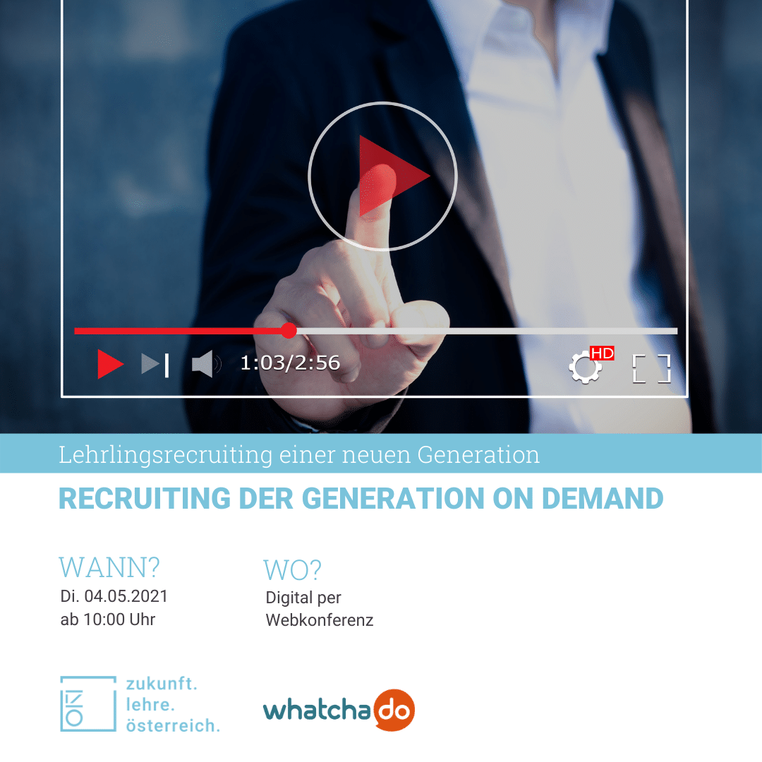 Webinar „Recruiting der Generation on Demand“