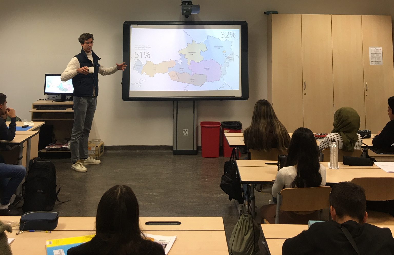 zukunft.lehre.österreich. auf Besuch in Wiener Schule