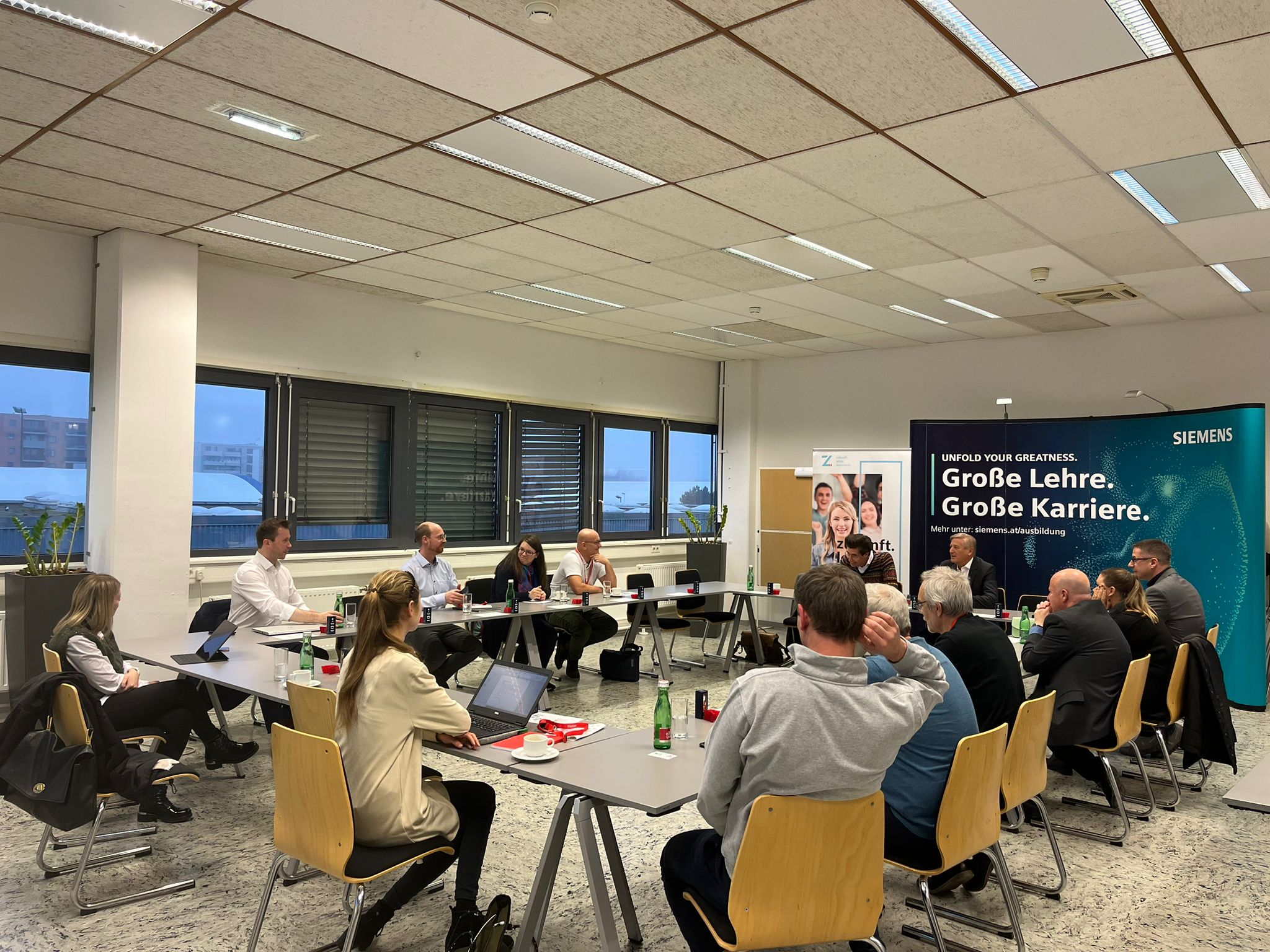 zukunft.lehre.wien. Vernetzungstreffen bei Siemens AG