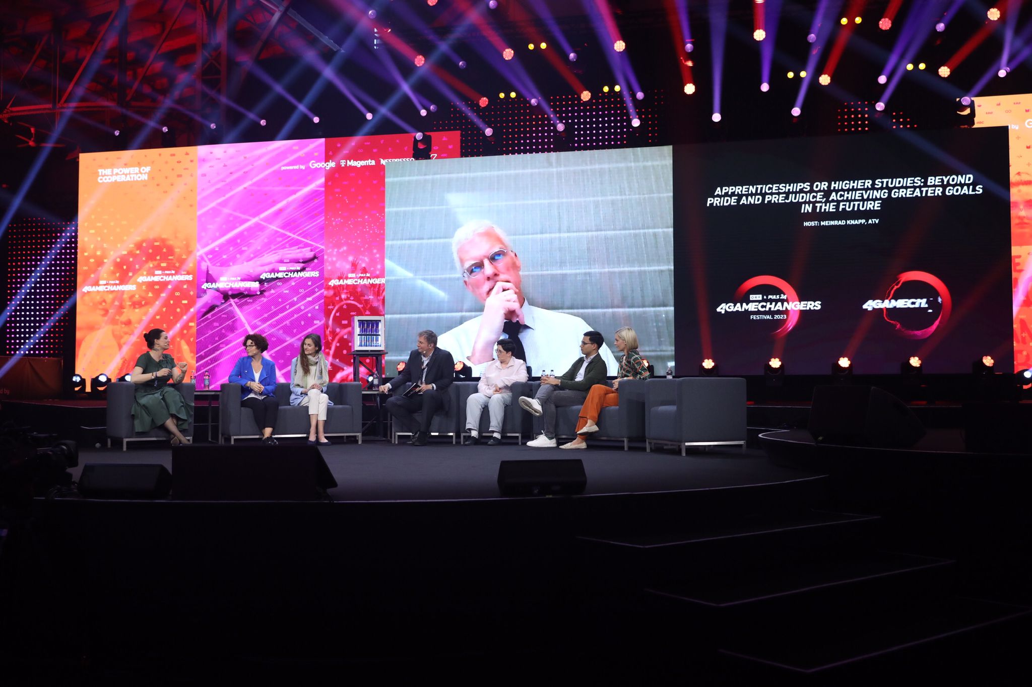 Eine Bühne für die Lehre beim 4GAMECHANGERS 2023